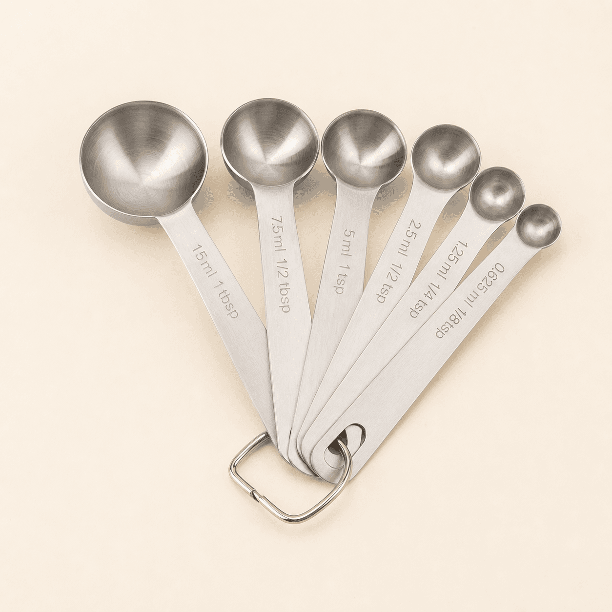 Measuring Spoons - 6pcs set